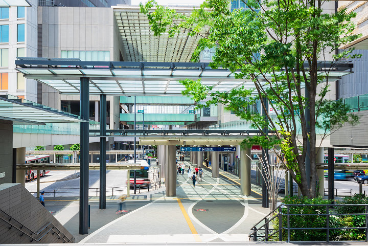 アクセス良好な都市型店舗